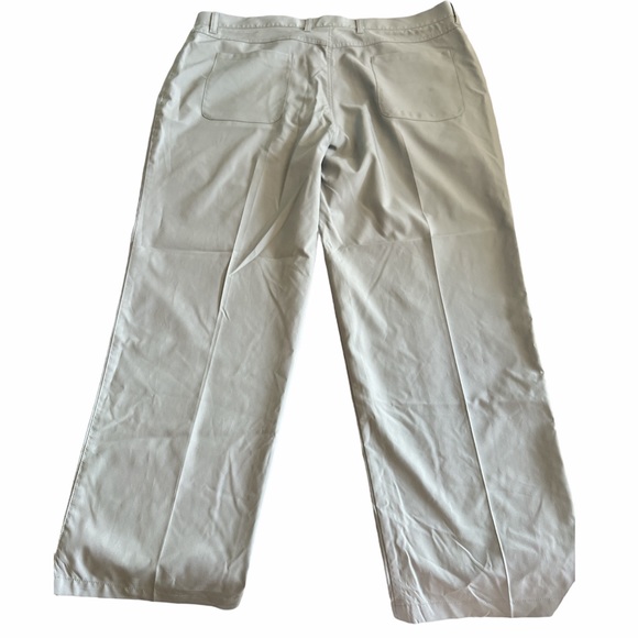 Light Grey PGA Tour Full Length Mens Pant Size 38x29 - Picture 2 of 6